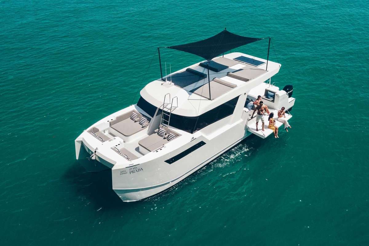 Prada 50 Power Catamaran – private yacht charter Phuket