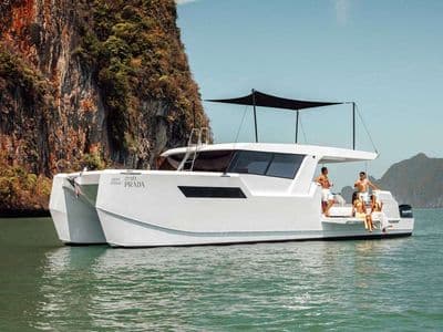 Prada 50 Power Catamaran – private yacht charter Phuket