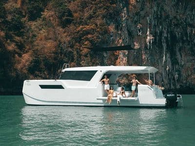Prada 50 Power Catamaran – private yacht charter Phuket