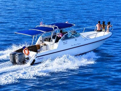RAFIKI Sea Ray Express Speedboat – speedboat charter Phuket