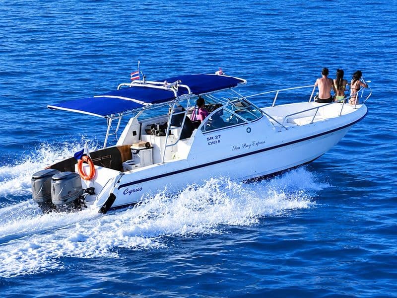 RAFIKI Sea Ray Express Speedboat – speedboat charter Phuket