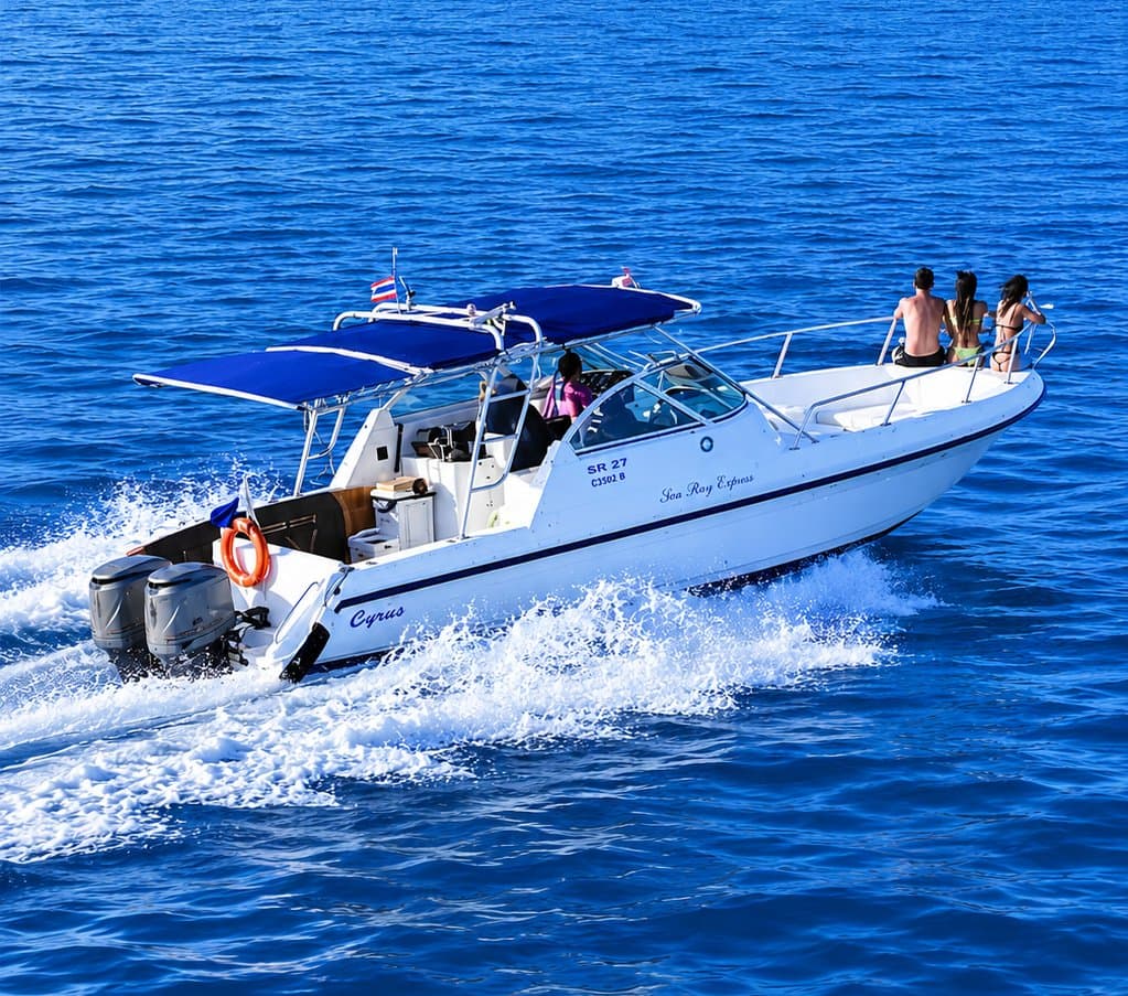 RAFIKI Sea Ray Express Speedboat – speedboat charter Phuket