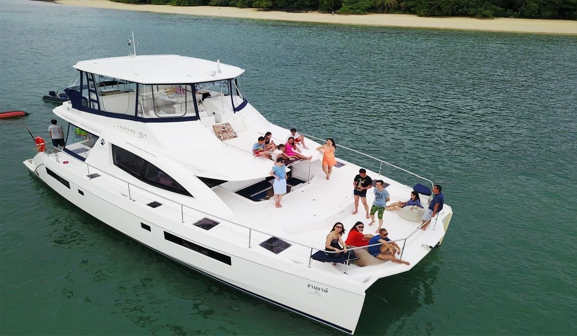 YATI Leopard 51 Power Catamaran – catamaran charter Phuket