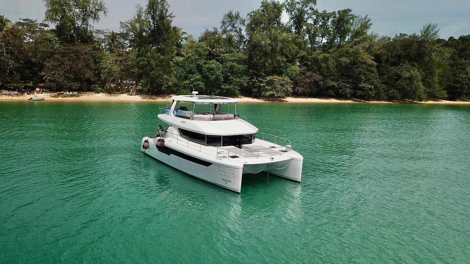 ZIM Leopard 53 Power Catamaran – catamaran charter Phuket
