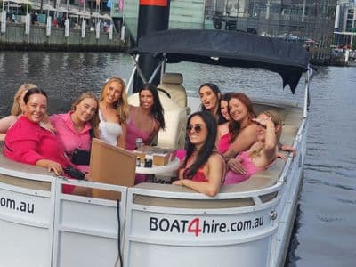 Boat4Hire luxury party boat hire, Melbourne