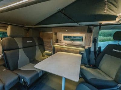 VW T6 Campervan unutrašnjost