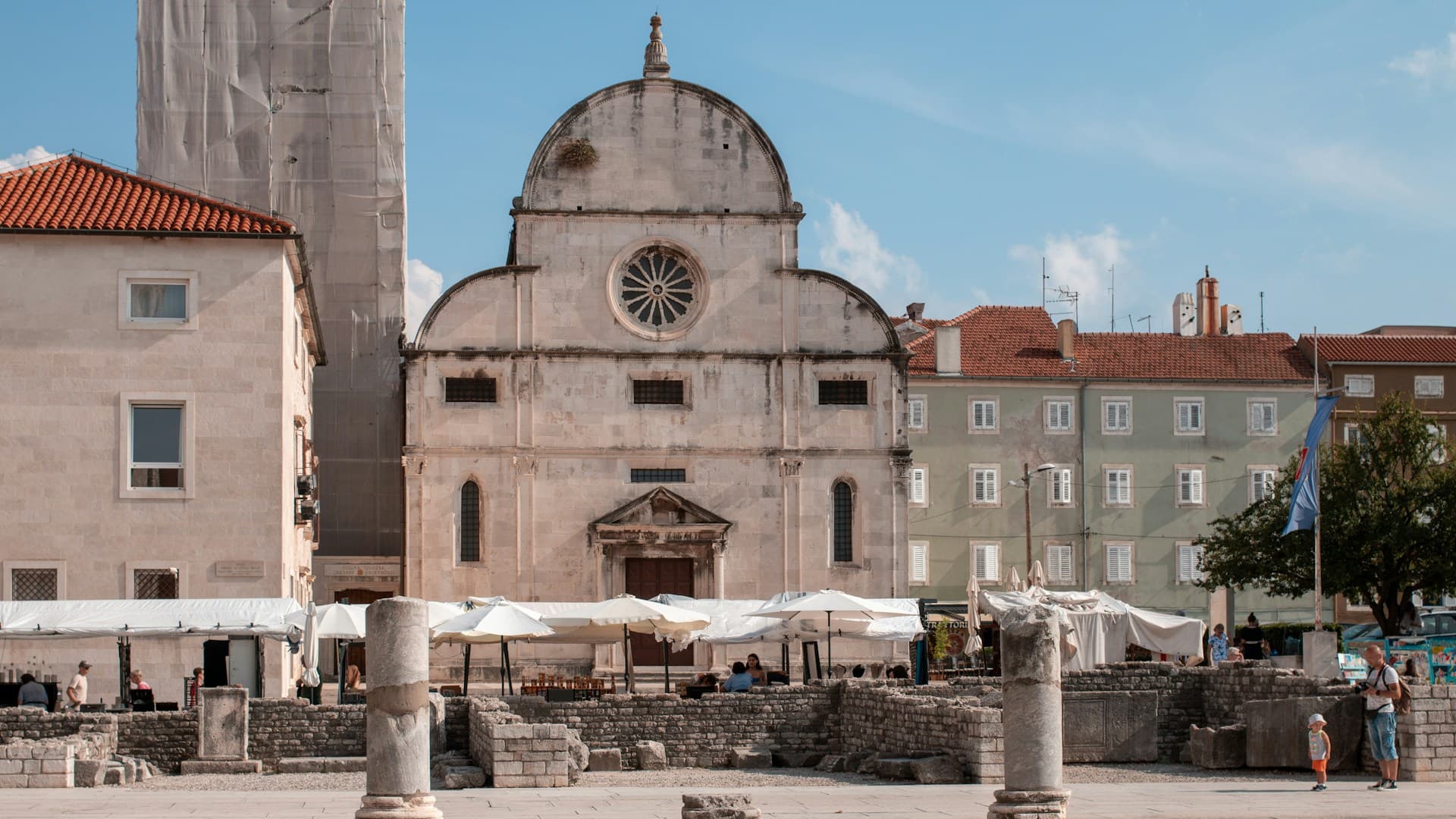 Zadar Croatia old town architecture Adriatic