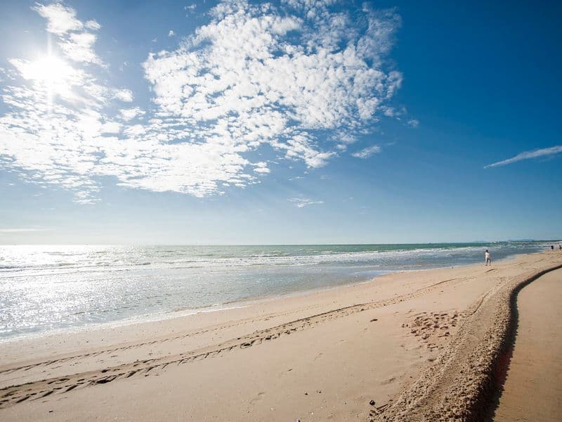 Pješčana plaža u Marini di Ravenni na Jadranu
